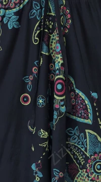 pamut, aladdin, nadrág, virág, mintás, kék, türkiz, zöld, fekete, színes, pamut, bő, lezser, Nepál, női, divat, trend, egyedi, extravagáns, bohém