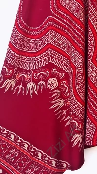 aladdin, nadrág, bordó, piros, bézs, mandala, mintás, kényelmes, bő, szellős, viszkóz, bohém, extravagáns, különleges, Thaiföld, női, divat, trend