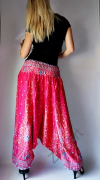  NŐI ALADDIN NADRÁG (PINK, PÁVATOLL MINTÁS) 
