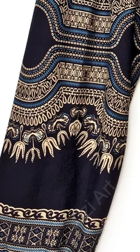 plus size, nadrág, női, divat, fekete, kék, bézs, krém, etno, mintás, bő, viszkóz, nadrág, színes, trend, kényelmes, szellős, egyedi, extravagáns, különleges, bohém, jázmin, Thaiföld, nagy méret