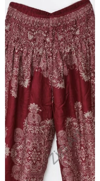 bő, nadrág, jázmin, mandala, mintás, viszkóz, bordó, türkiz, kék, bézs, trend, kényelmes, szellős, egyedi, extravagáns, bohém, Thaiföld, nagy méret, extra méretezés, plus size