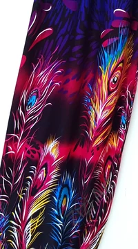 jázmin, nadrág, pink, kék, fekete, pávatoll, mintás, bő, viszkóz, nadrág, színes, trend, kényelmes, szellős, egyedi, extravagáns, különleges, bohém, Thaiföld, trend, női, divat