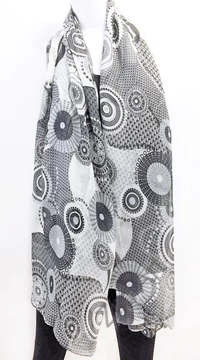 mandala, mintás, sál, kendő, színes, finom, viszkóz, lágy, pink, lila, kék, zöld, azúr, bordó, piros, barna, drapp, bézs, szürke,  fekete, fehér, női, kiegészítő