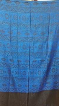 nagy, pashmina, gyapjú, selyem, sál, sálkendő, poncsó, színes, fekete, kék  mintás, nepáli