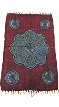 sarong, piros, fekete, rózsaszín, kék, zöld, színes, kendő, sál, strandkendő, pareo, mintás, batikolt