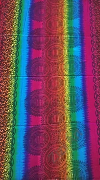 sarong, pink, lila, rózsaszín, kék, zöld, színes, kendő, sál, strandkendő, pareo, csíkos, mintás, batikolt