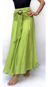 lime, zöld, sárga, hosszú, pamut, szoknya, ruha, A-vonalú, szellős, alkalmi, könnyű, különleges, női, divat, trend, webshop