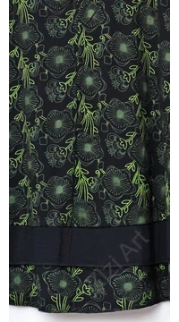 női, pamut, térdszoknya, zöld, kék, fekete, mályva, narancs, pink, mandala, virág, mintás, trend, divat, egyedi, bohém, extravagáns, egzotikus 