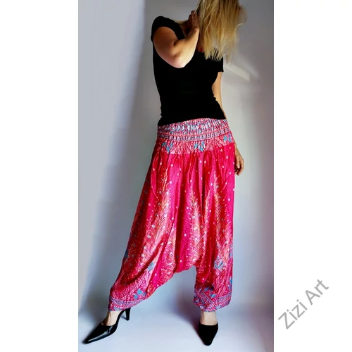  NŐI ALADDIN NADRÁG (PINK, PÁVATOLL MINTÁS) 