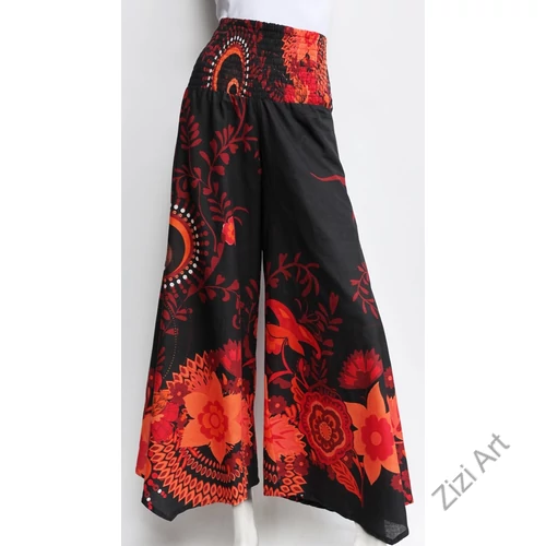 bőszárú, nadrág, színes, kék, narancs, piros, fekete, fehér, pamut, női divat, trend, bohém, elegáns, egyedi, különleges, szellős, kényelmes