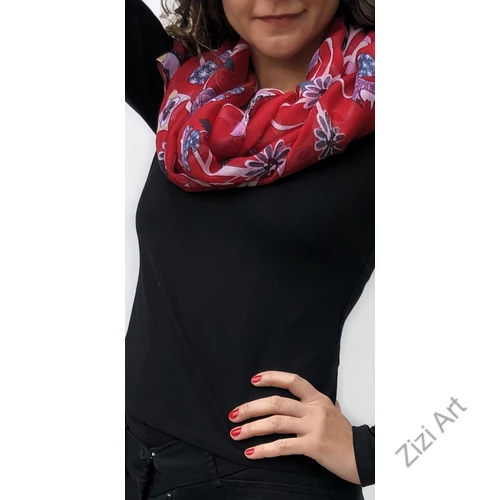 körsál, bagoly, színes, női, gyermek, könnyű, egyedi, elegáns, divat, női, trend, selyem, viszkóz