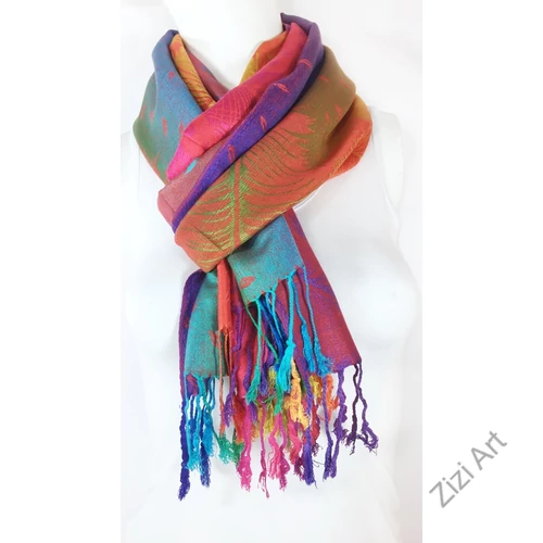 pávatoll, mintás, nagy, pashmina, gyapjú, selyem, sál, sálkendő, poncsó, színes, pink, lila, arany, kék, zöld, narancs, zöld, mintás, nepáli